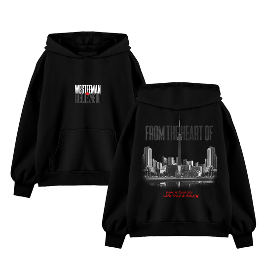Westeeman Shoulder Drop Bulky Hoodie